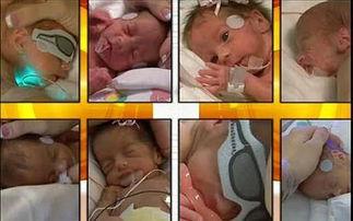 八胞胎图片,同框亮相，萌化人心